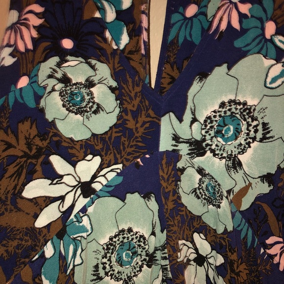 Multi-Colored Blues Sundress - Picture 2 of 3